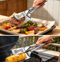 Multifunctional Detachable Kitchen Tongs & Spatula Combo