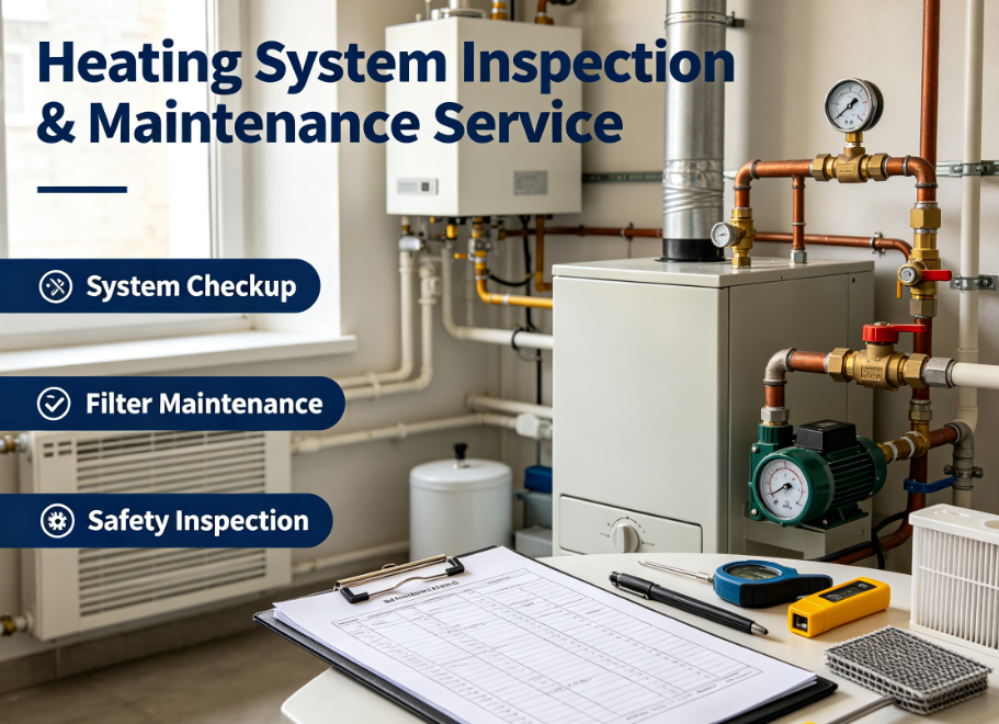 10 Heating System Inspection & Maintenance Service - Image 1
